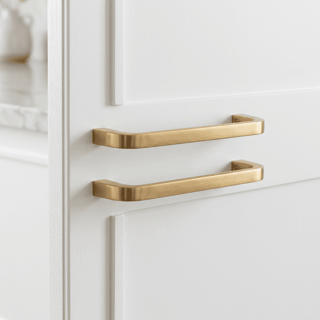 Brushed Gold Bar Pulls