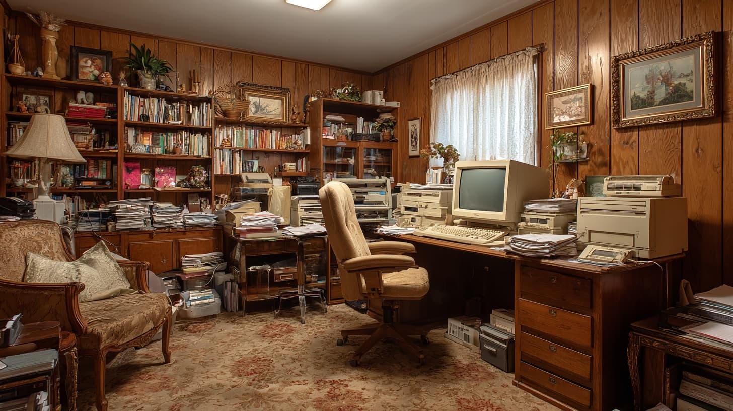 Paramus 홈씨어터 + 홈오피스 before