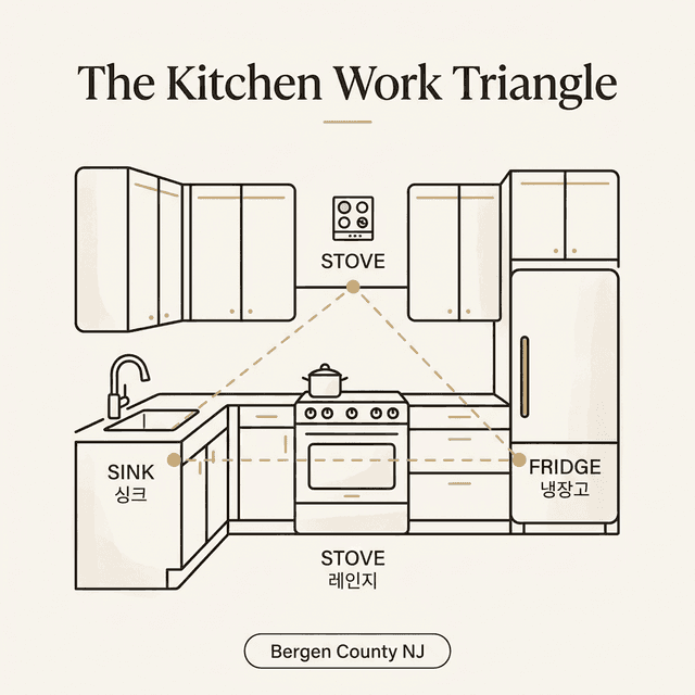 The Kitchen Work Triangle