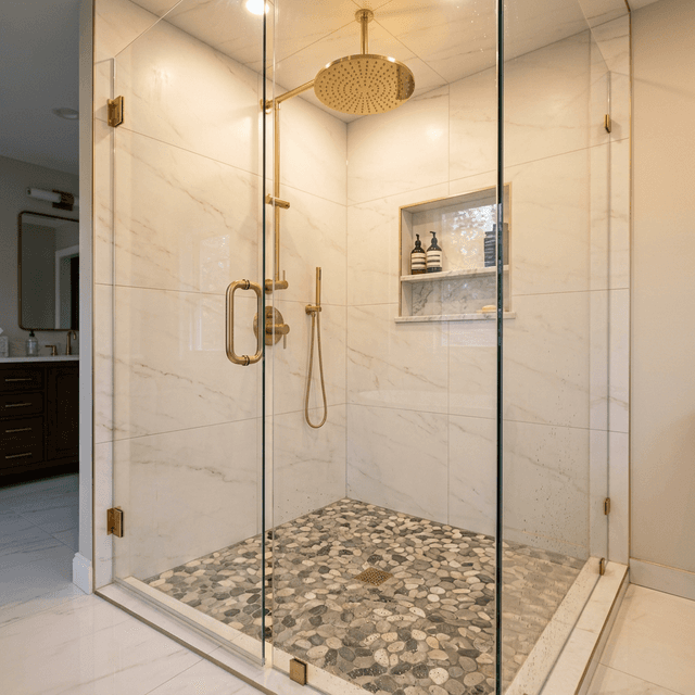 Cliffside Park 욕실 2개 동시 시공 gallery 3